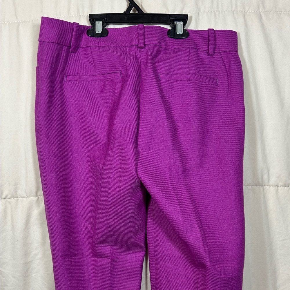 LOFT Vibrant Purple Ankle Pants - Picture 6 of 8